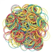 Bandes de goma de colors per a manualitats